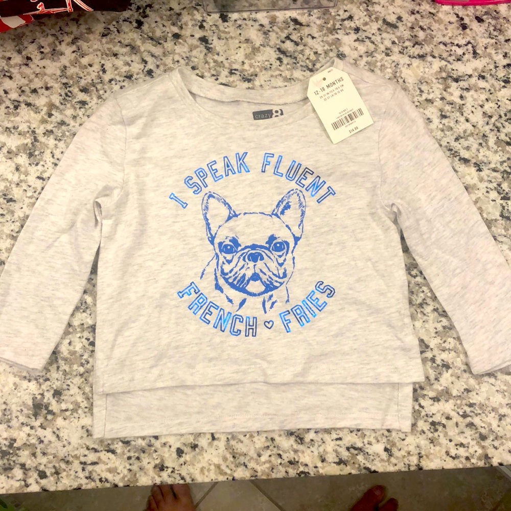 Baby girl long sleeve shirt